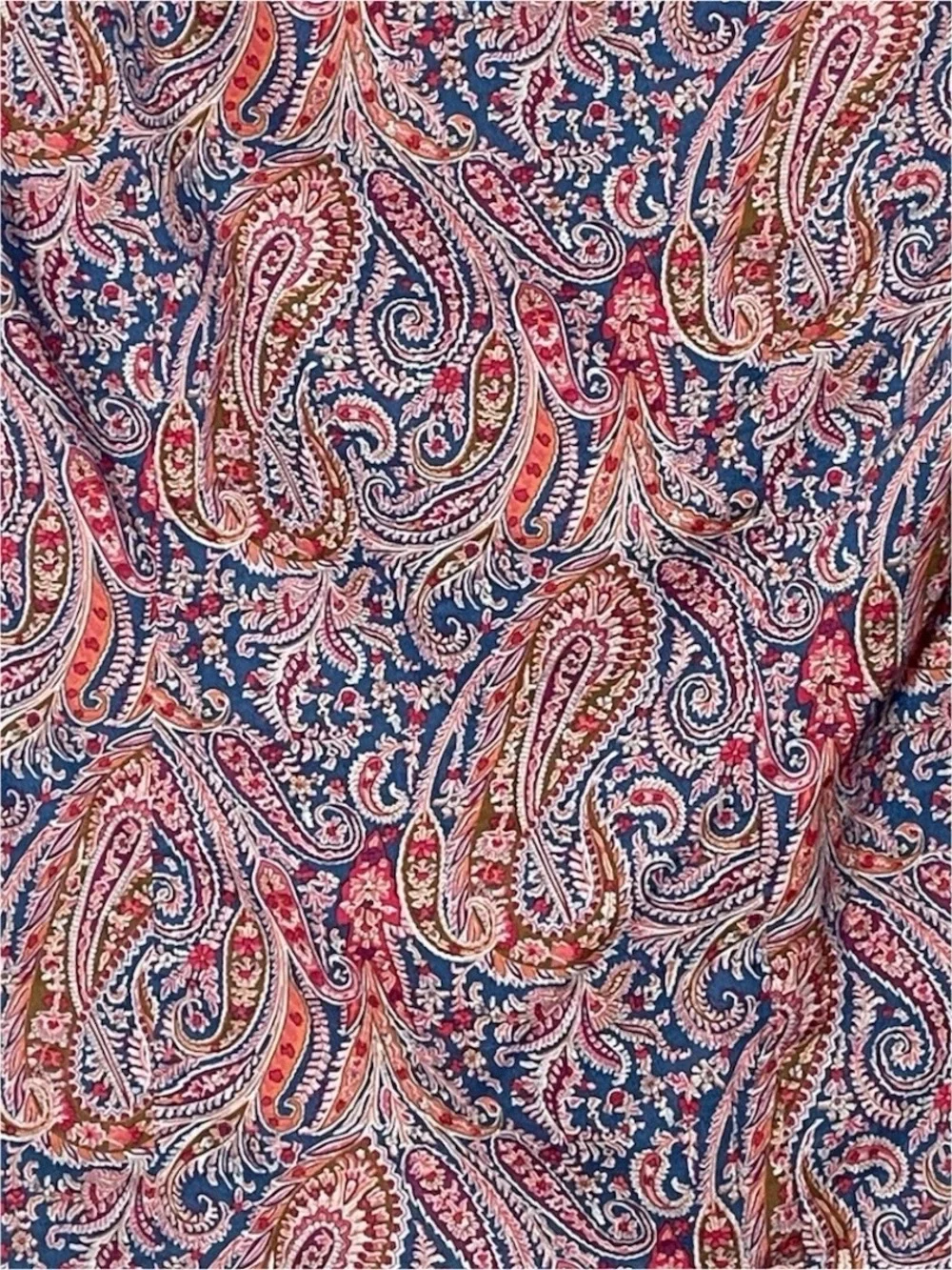 J.Crew Liberty Art Fabrics Isabella Paisley Button Front Blouse Size 4 preppy